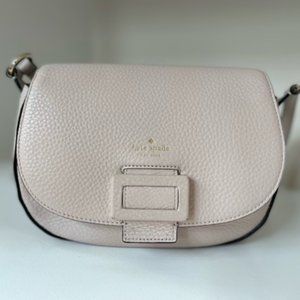 Kate Spade Light Beige Leather Crossbody